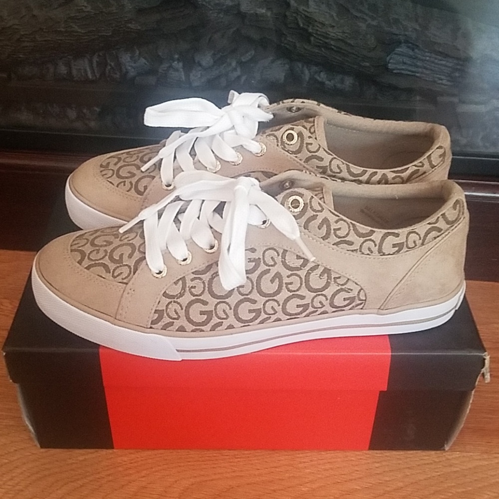 GUESS Signature Multi Fabric Sneakers